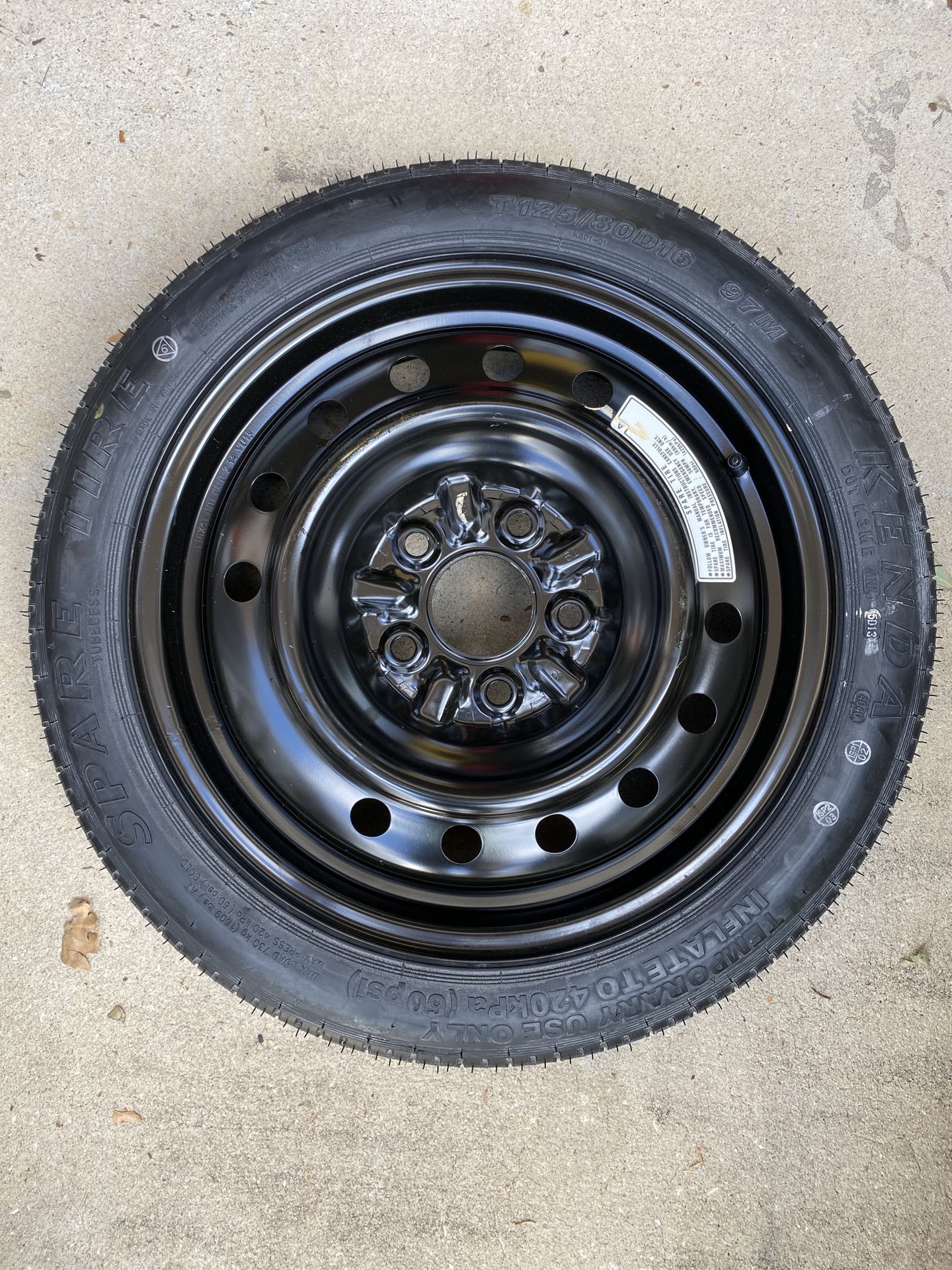 spare tire for toyota and honda model