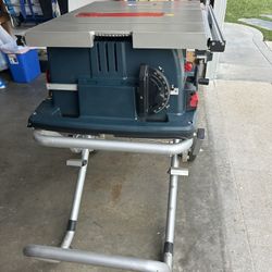 Bosch Table Saw with Stand 