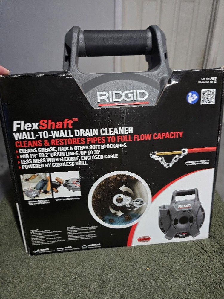 Rigid Drain Cleaner And Camera 