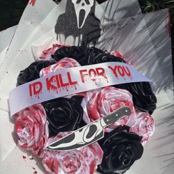 Ghost Face Spooky Bouquet 
