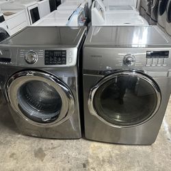 💯🌆Samsung Washer And Dryer Electric Nice Set🌆💯