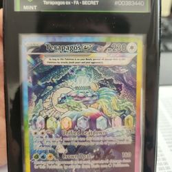 Terapagos Ex #170, Degree Grade Mint 9