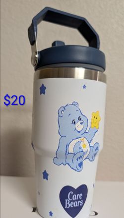NEW 20oz Care Bears hot/cold CUP WITH BOX AND STRAW