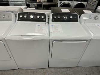 GE Washer And Electric Dryer Set $998 With One Year Warranty