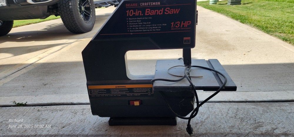 10 Inch Band Saw