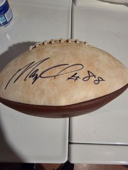 Marcus Robinson signed football