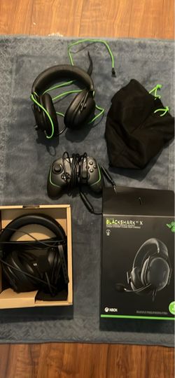 Xbox headset and controllers