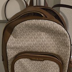 Large Authentic Michael Kors Backpack 
