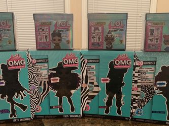 LOL Series 3 Sets Big Sister & Little Sisters (8 Dolls Total)