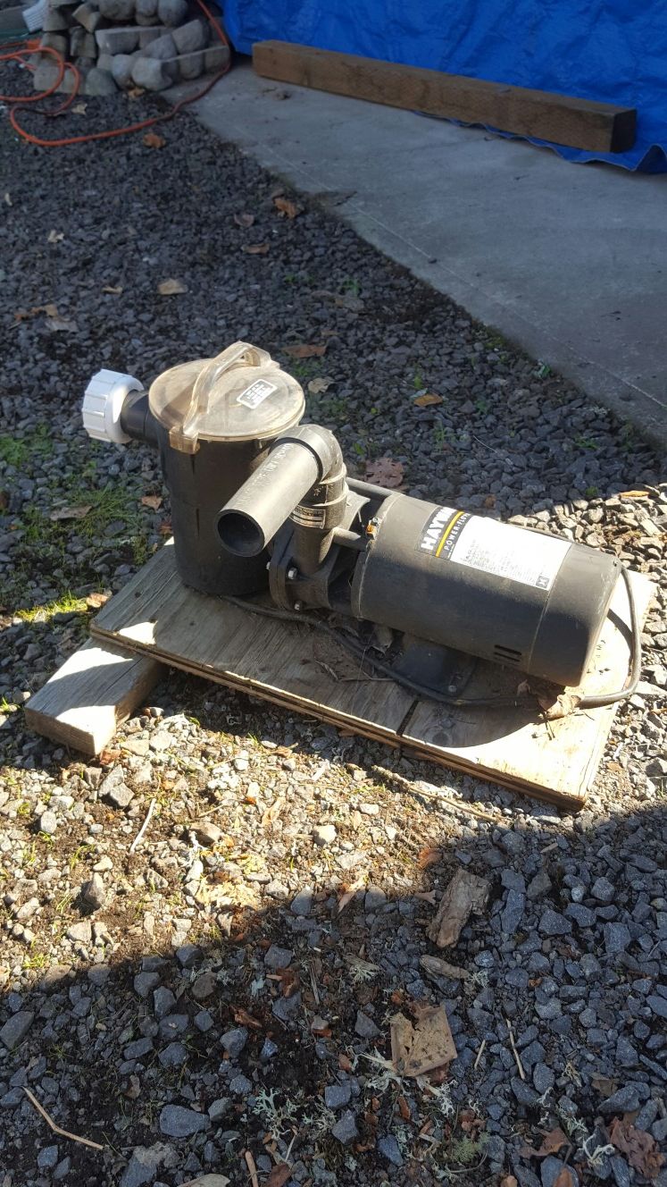 Hayward 3/4 hp Pool Pump