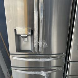 New Scratch And Dent French Door Fridge 