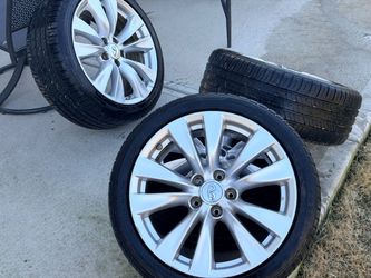 OEM Infiniti 20" Factory Wheels & Tires Set (5x114.3) - Fits QX55, QX50, Q50, Q60