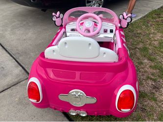 Car minnie mouse