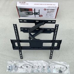 BRAND NEW $25 Full Motion 32-55” TV Wall Mount Bracket Dual Arms Swivel Tilts Max 99lbs 