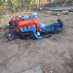 454 Chevy Big Block Engine And Turbo Hydro 400 Tranny