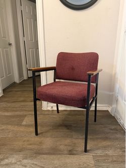 Upholstered/Metal Chair