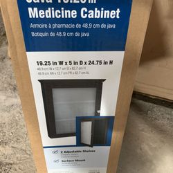 Medicine cabinets brand new in box