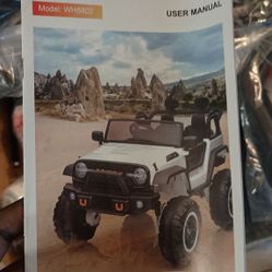 Kids Ride-on Power Wheel Jeep w/Remote