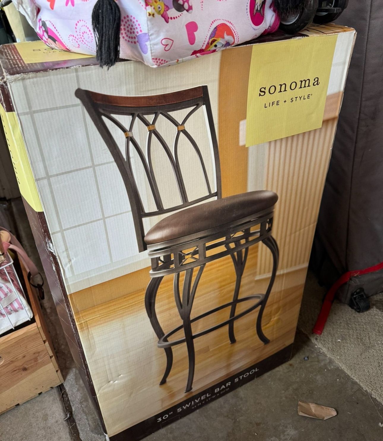 Available 6 / 30" SWIVEL BAR STOOL New In Box