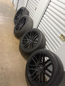 Niche Rims Wrapped in Goodyear Tires