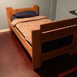Bed Frame And Matress