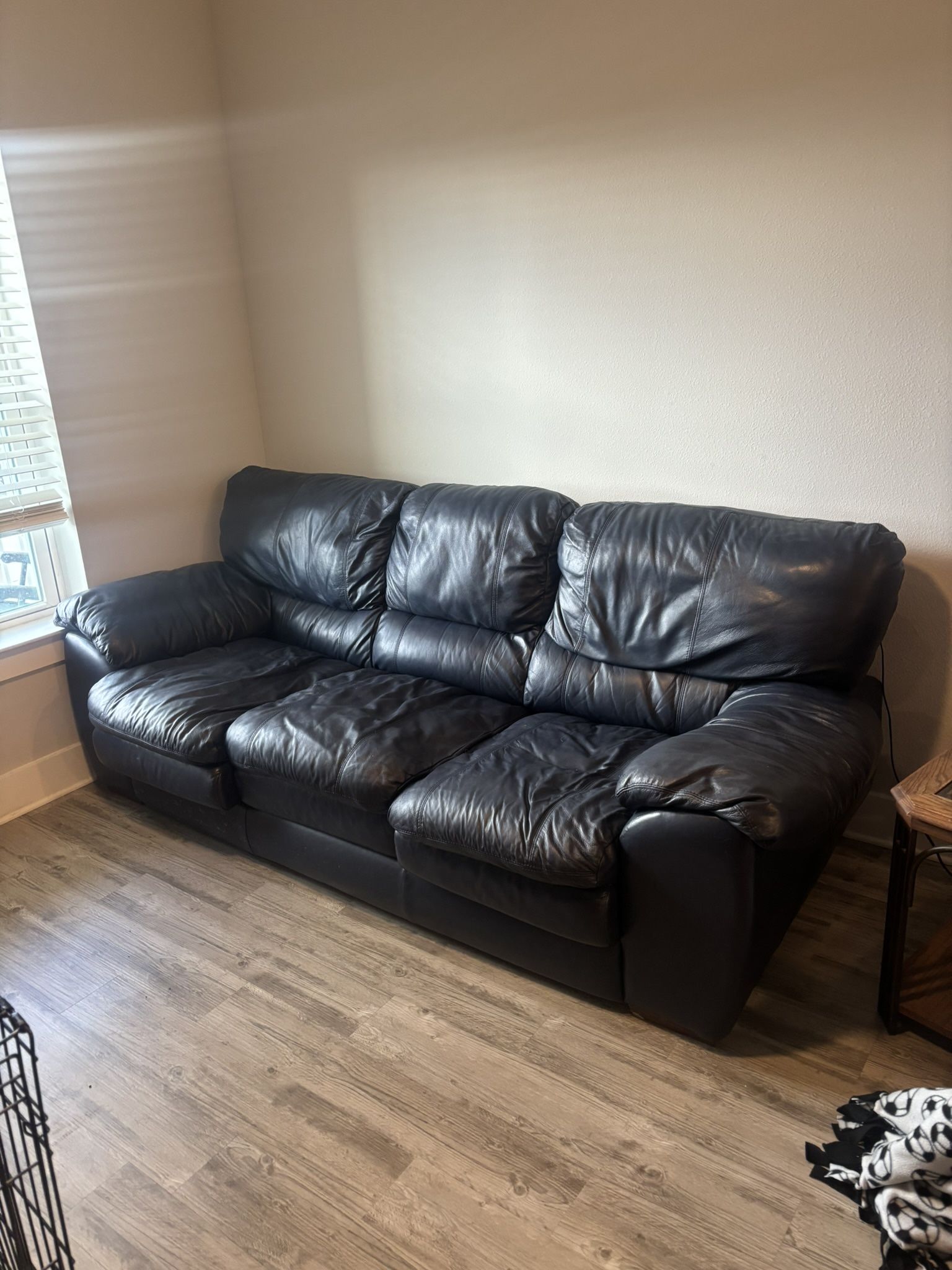 Navy Blue Couch