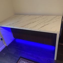Modern Marble Stripes Dining Table 