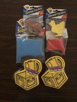 CLASSROOM DECOR / CALENDAR PRECUT SHAPES