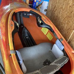 Single Kayak W/paddle 