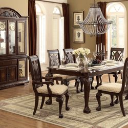 New 7 Piece Dining Room Set 