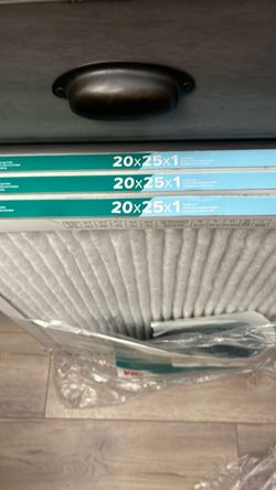 Air filter for air conditioner duct