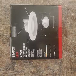 Brand New Satco LED Downlight Retrofit