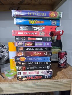 Vhs movie lot