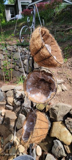 Flowers Baskets 3 Items, hanging baskets