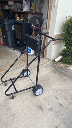 Out board motor stand