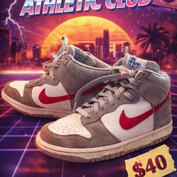 🔥 Nike Dunk High “Athletic Club” – Vintage Dunks – $40 🔥