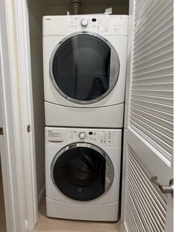 Kenmore HE2 Front Load Washer & Dryer Set — Excellent Condition
