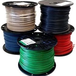 Wire # 12   Solid 5 Colors (one Set) 500 Ft Each