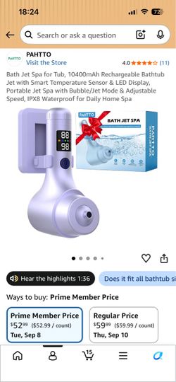 Bath Jet Spa