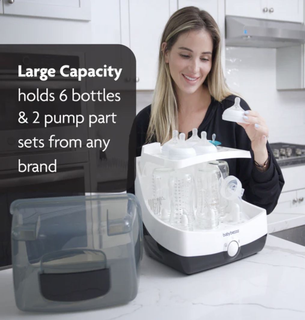 Superfast Baby Bottle Sterilizer And Dryer - Sterilizes & Dries In 10 Minutes