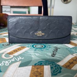Gray Coach Wallet
