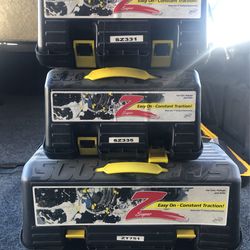 SCC Super Z Snow Cables - 2 Different Sets $50 Each
