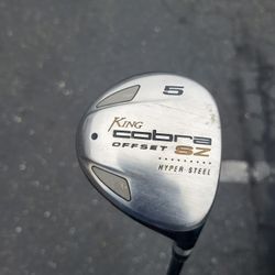 King Cobra SZ Offset 5 Fairway Wood, often featuring Hyper Steel construction