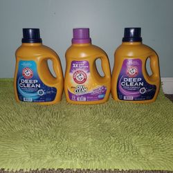 3 Arm And Hammer Laundry Detergent 