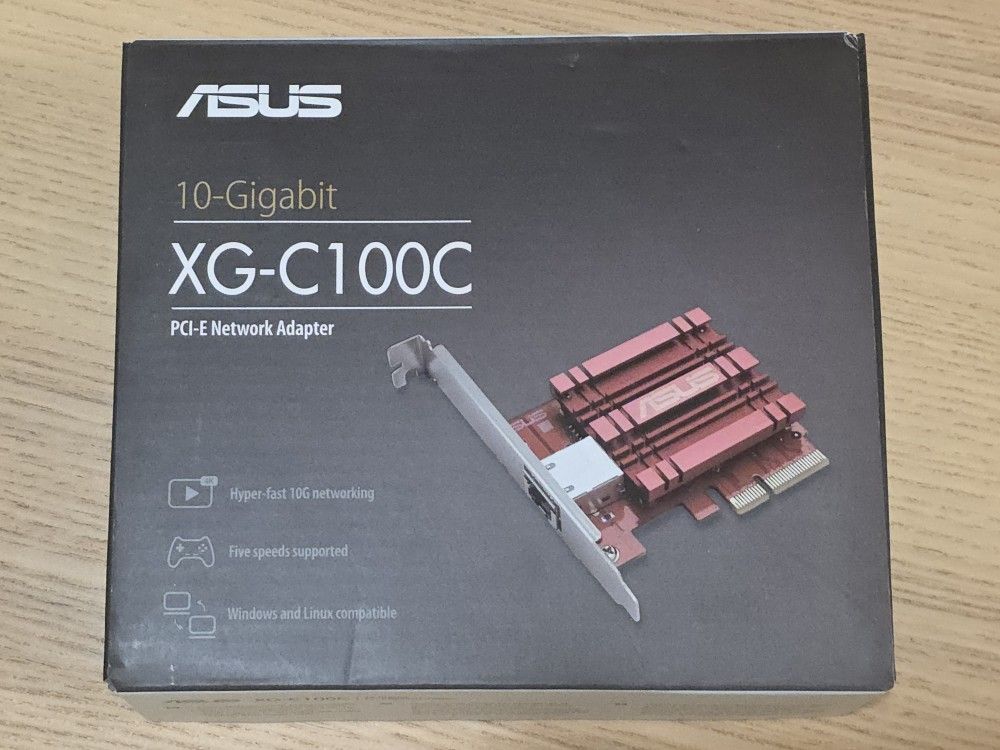 Asus 10Gb 10-Gigabit XG-C100C PciE Network Adapter