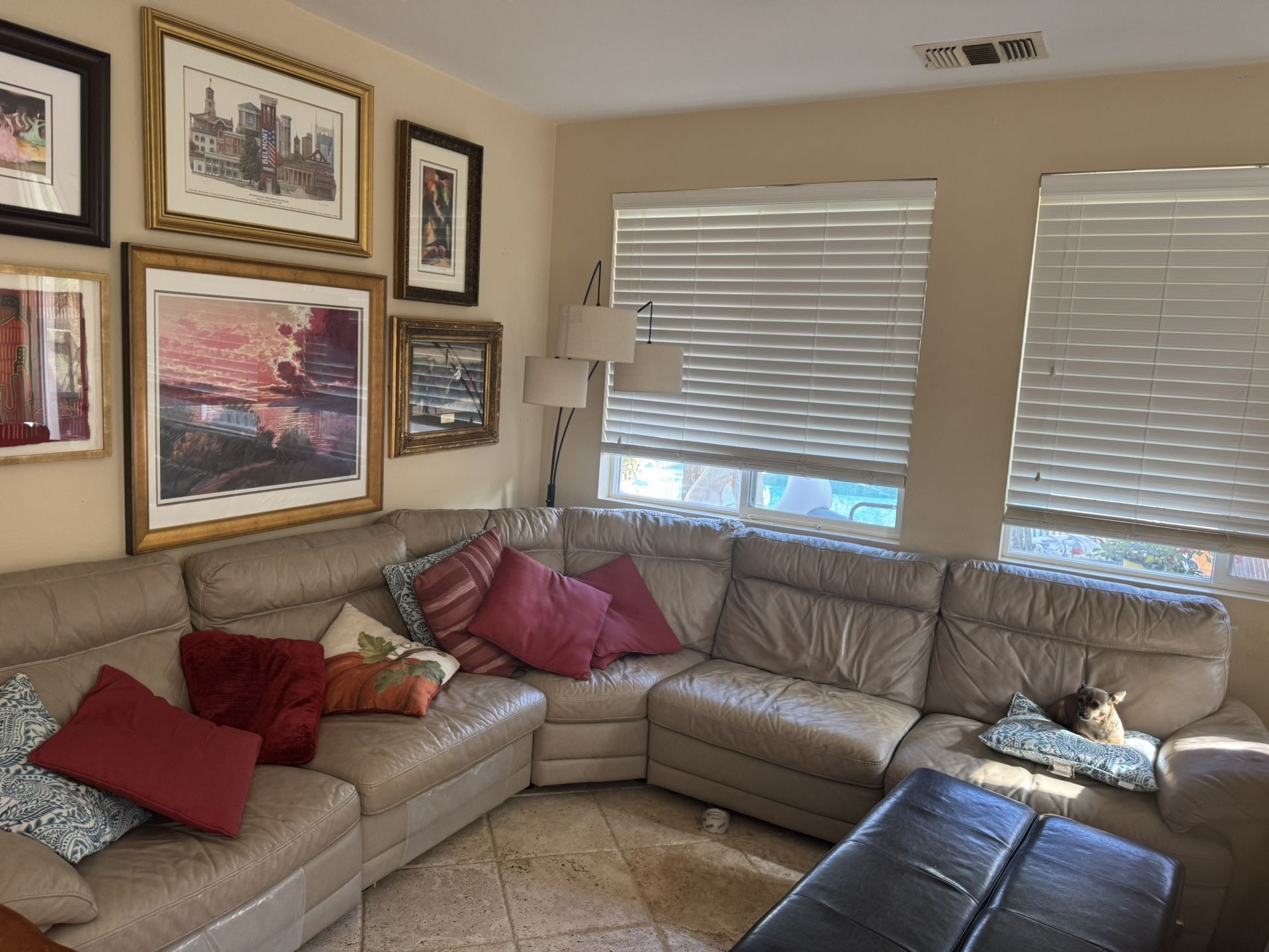 Free Couch With Reclining Seats 