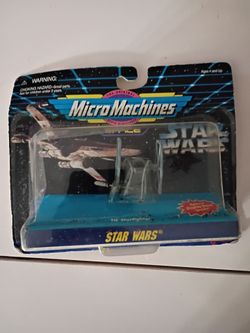 Vintage 1990s Galoob Star Wars Micro Machines Tie Starfigher