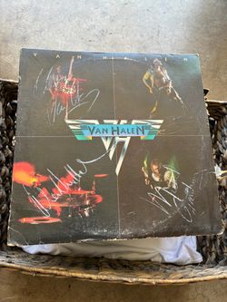 Vintage Old School Records Vinyl LPs Iron Maiden Van Halen Rush Black Sabbath Judas Rock Heavy Metal