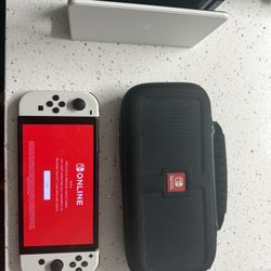 Nintendo Switch With Case 