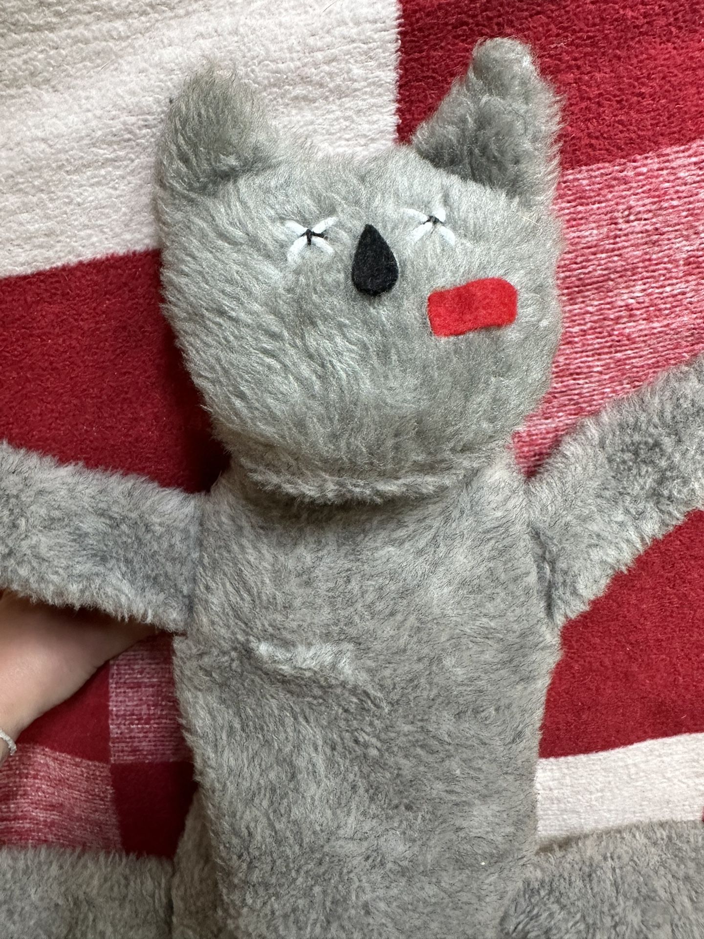 Earl The Dead Cat Vintage Stuffed Animal
